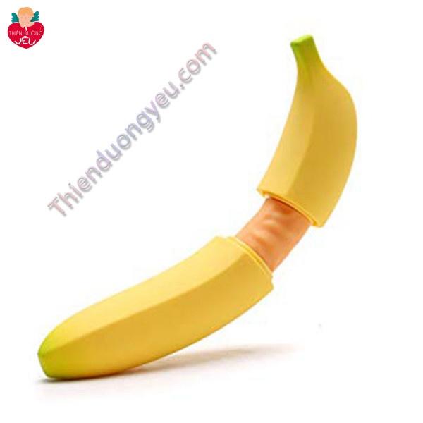   Dương Vật Giả Siêu Rung - Hình Trái Chuối Ngụy Trang Banana